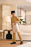 Baju Melayu Kids Light Bespoke Fit - Honey Mustard