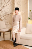 Baju Melayu Kids Light Bespoke Fit - Nude