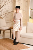 Baju Melayu Kids Light Bespoke Fit - Nude