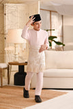 Baju Melayu Kids Light Bespoke Fit - Baby Pink