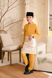 Baju Melayu Kids Light Bespoke Fit - Butterscotch