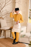 Baju Melayu Kids Light Bespoke Fit - Butterscotch