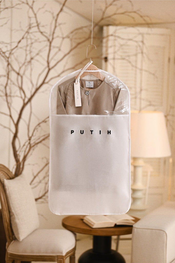 Baju Melayu Kids Natural Cotton Bespoke Fit - White