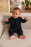 Baju Melayu Babies Light Bespoke Fit - Midnight Blue