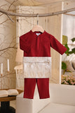 Baju Melayu Babies Light Bespoke Fit - Maroon