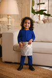 Baju Melayu Babies Natural Cotton Bespoke Fit - Royal Blue