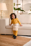 Baju Melayu Babies Light Bespoke Fit - Butterscotch