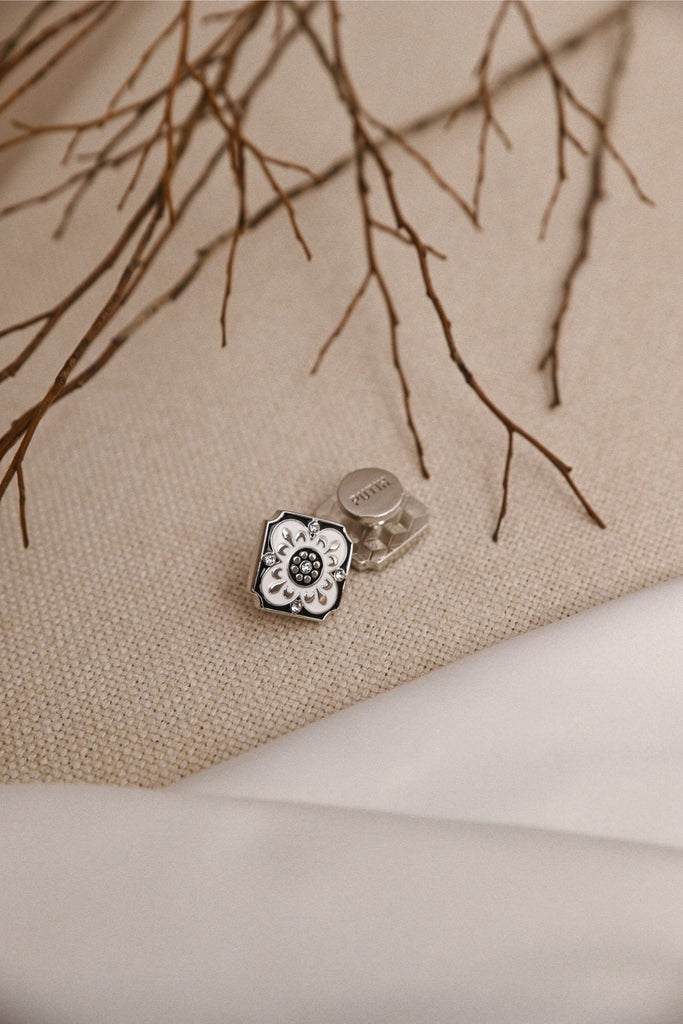 Butang Moroccan - Silver