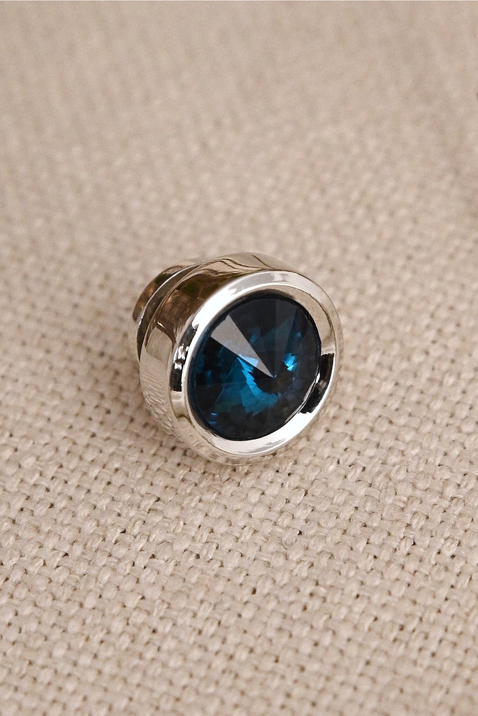 Butang Andalusia - Aquamarine