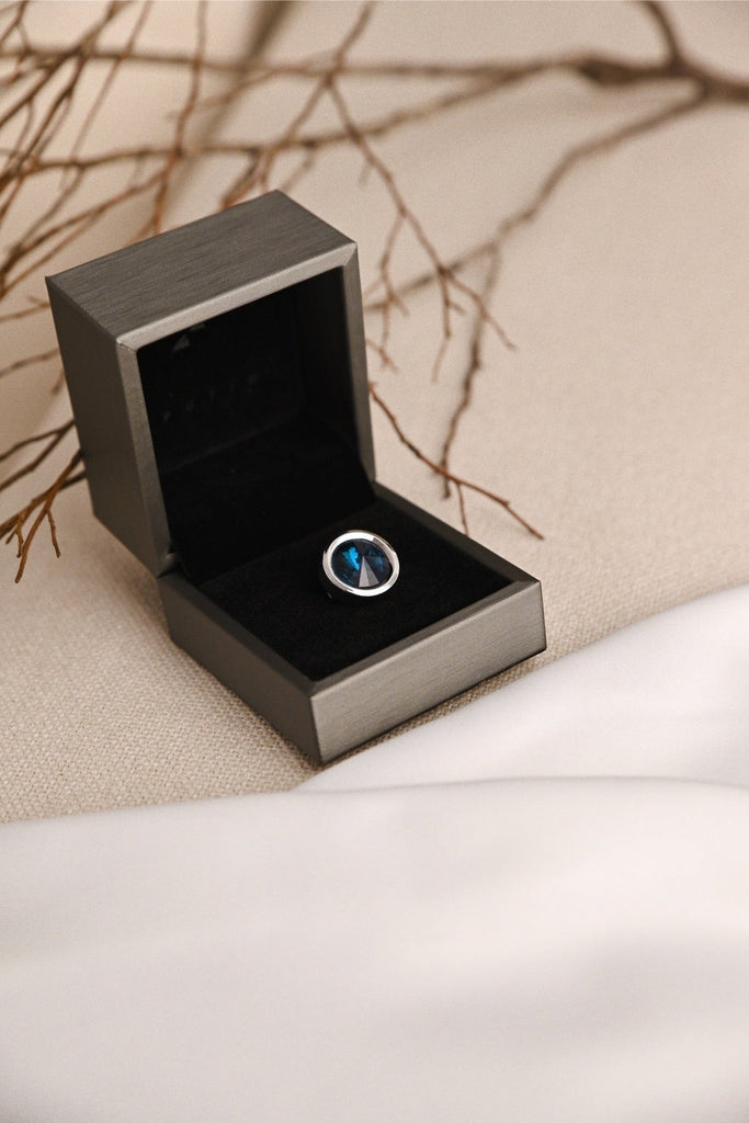 Butang Andalusia - Aquamarine