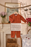 Baju Melayu Babies Luxury Bespoke Fit - Spice Red