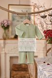 Baju Melayu Babies Luxury Bespoke Fit - Baby Mint