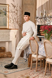 Baju Melayu Luxury Bespoke Fit - Moonbeam