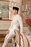 Baju Melayu Luxury Bespoke Fit - Moonbeam