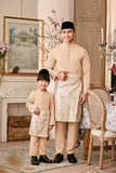 Baju Melayu Kids Luxury Bespoke Fit - Desert Dust
