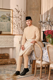 Baju Melayu Luxury Bespoke Fit - Desert Dust