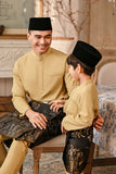 Baju Melayu Kids Luxury Bespoke Fit - Fall Leaf