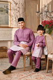 Baju Melayu Kids Luxury Bespoke Fit - Orchid