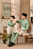 Baju Melayu Kids Luxury Bespoke Fit - Mint