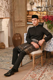 Baju Melayu Luxury Bespoke Fit - Black