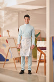 Baju Melayu Couture Slim Fit - Clear Water