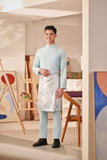 Baju Melayu Couture Slim Fit - Clear Water