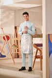 Baju Melayu Couture Slim Fit - Clear Water