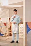Baju Melayu Couture Slim Fit - Clear Water