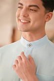 Baju Melayu Couture Slim Fit - Clear Water