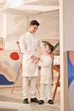 Baju Melayu Kids Couture Bespoke Fit - Off White