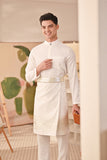 Baju Melayu Couture Slim Fit - Off White