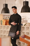 Baju Melayu Couture Slim Fit - Black