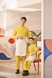 Baju Melayu Couture Slim Fit - Maize Yellow