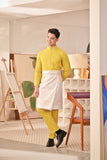 Baju Melayu Couture Slim Fit - Maize Yellow
