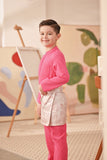 Baju Melayu Kids Couture Bespoke Fit - Fuchsia Pink