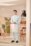 Baju Melayu Couture Slim Fit - Clear Water