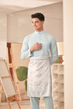 Baju Melayu Couture Slim Fit - Clear Water