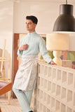 Baju Melayu Couture Slim Fit - Clear Water