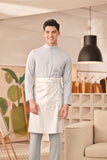 Baju Melayu Couture Slim Fit - Pearl Blue