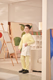 Baju Melayu Kids Couture Bespoke Fit - Tender Yellow