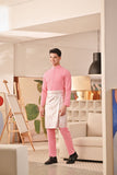 Baju Melayu Couture Slim Fit - Bubblegum