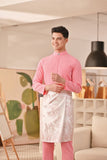 Baju Melayu Couture Slim Fit - Bubblegum