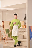 Baju Melayu Couture Slim Fit - Green Apple