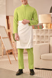 Baju Melayu Couture Slim Fit - Green Apple
