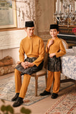 Baju Melayu Kids Luxury Bespoke Fit - Inca Gold