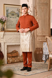 Baju Melayu Luxury Bespoke Fit - Spice Red