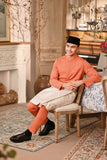 Baju Melayu Luxury Bespoke Fit - Orange