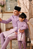 Baju Melayu Kids Luxury Bespoke Fit - Lavendula