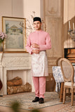 Baju Melayu Luxury Bespoke Fit - Peony Pink