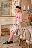 Baju Melayu Luxury Bespoke Fit - Peony Pink
